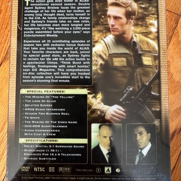 Alias Season 2 DVD Box Set - Picture 3 of 3